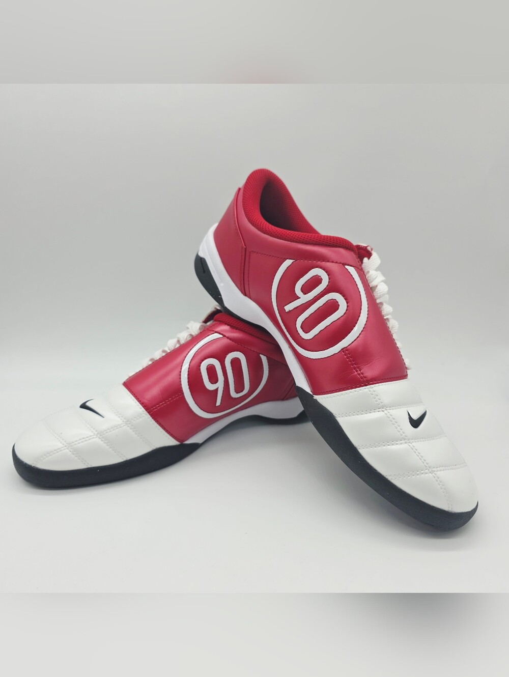 Nike Total 90 3 SP White Gym Red Shoes HQ2851-100 Men's Size 10.5
